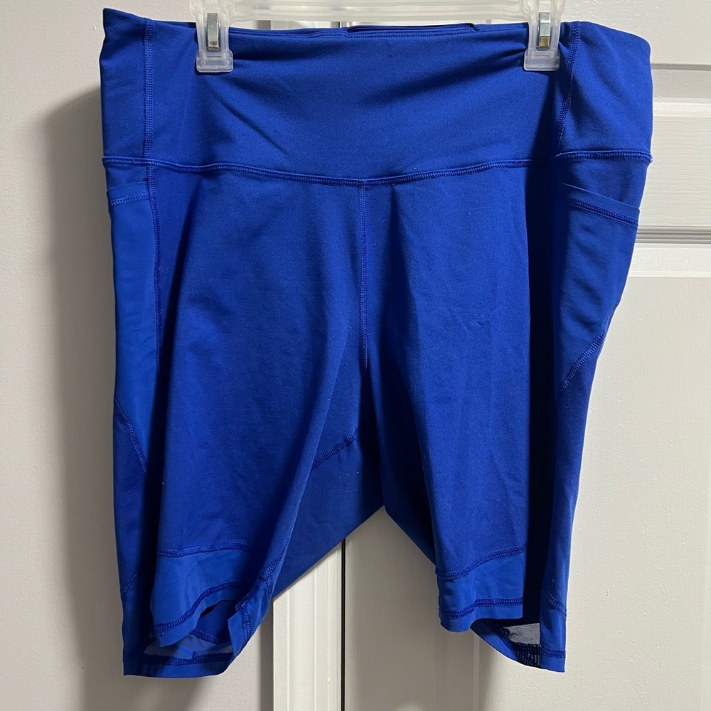 Old Navy Women's Vibrant Blue Bike Shorts